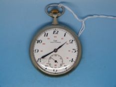 A LIP, continental silver gentleman's po