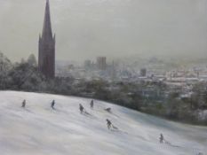 Jack Holt: Oil on board 