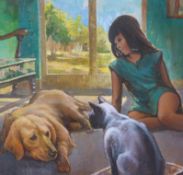 Joseph Henry Lynch (1911-1989): Watercol