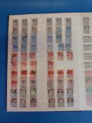 A stockbook of stamps, Greece from early