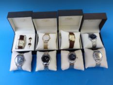 Eight Rotary gents wristwatches includin