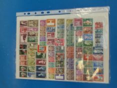 French occupation of Saar, stamps on sto