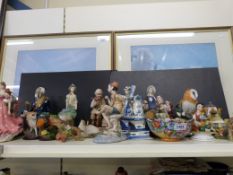 A quantity of Leonardo and similar decor