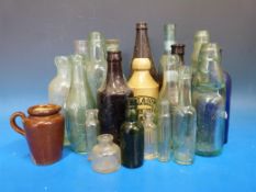 A collection of Stroud and other glass b