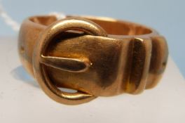 A Victorian high grade yellow metal buck