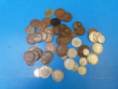 A quantity of UK coinage Victoria onward