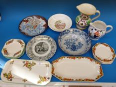 An 18th/19th century blue and white Delf