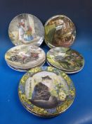 A quantity of Danbury mint and other col