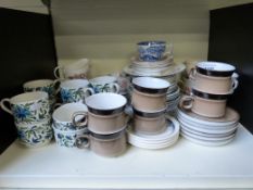 A quantity of mixed ceramics to include