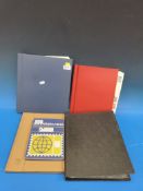 A collection of GB stamps in albums and