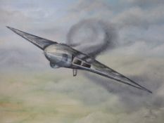 David Wilkinson: Oil on board military a