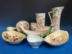 Collection of Maling Ware ceramics
