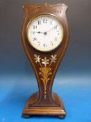 An Edwardian mother-of-pearl inlaid ball