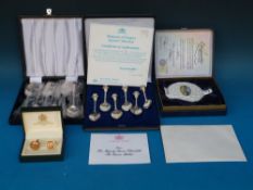 A pair of Football Association cufflinks