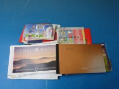 A collection of GB. stamp booklets