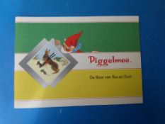 Five volumes of Dutch children's book Piggleme