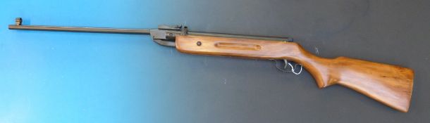 A Pioneer .22 air rifle, serial number G6239