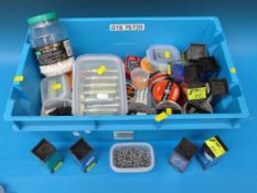 Over 50 tins of air rifle pellets of various calibres but mainly .177 including nine boxes of
