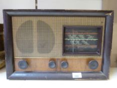 A Cossor Melody Maker vintage c1950 wireless radio set