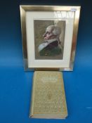 Charles Edmund Brock (1870-1938). Original watercolour portrait of a gentleman in period dress, 17