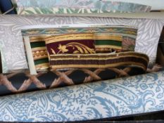 A collection of William Morris wallpaper samples & other Victorian paper frieze samples