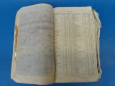 A typed physical, social and economic survey and plan of Gloucestershire. Contains numerous