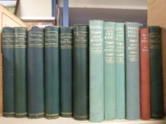 Jane Austen novels Illustrated by C.E. Brock, Mrs. Gaskells Works Smith Elder 7 volumes with