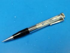 A Ronson pencil lighter stamped 'pencil liter USA'