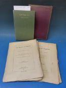 'The Pleasures of England' four separate lectures by John Ruskin together with further similar