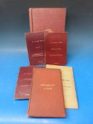 John Ruskin 'St. Marks Rest' in rare original parts together with The Works of Ruskin, Ruskin