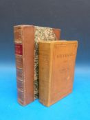 Charlotte Bronte, 'Shirley', London, Smith Elder (1861), yellow-orange cloth with four pages of