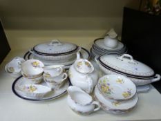 A Royal Albert 24-piece tea set including teapot in 