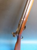A Vickers .22 target rifle circa 1890, serial number V9094.  PLEASE NOTE THAT A VALID RELEVANT