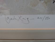Three Gordon King prints 'Sitting Pretty', 'Flowers and Smiles' and one other signed limited