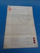 An indenture dated 13/06/1906 between Vickers Sons & Maxim Ltd and apprentice Walter Forrest