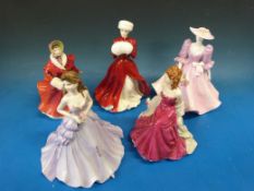 Two Coalport figures - 