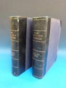 The British Printer, Volume 12 (1899), Volume 15 (1902), quarter leather binding