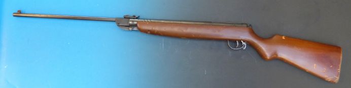 A Haenel model 302 .177 air rifle, serial number 381861