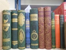Victorian Poetry Books including Keats, Goldsmith, Thomas Moore in fine 19th Century bindings