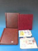 A collection of 1980's GB first day covers and presentation packs in three albums