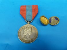 An Elizabeth II Imperial Service Medal awarded to John Sydney Roberts with paperwork and locket