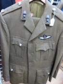 A Royal Artillery mess kit / uniform and a service uniform
