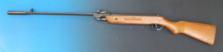 An Umarex .22 air rifle, serial number not visible