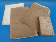 A quantity of military ephemera relating to Commander William Thomas Botley (commander of mine