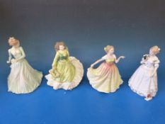 Four Royal Doulton figurines - 