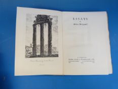 Selection of books by Alice Meynell 