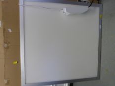 WITHDRAWN  A pair of LED Pled45 slim panel lights