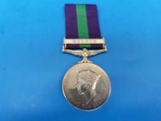 General Service Medal (Malaya) to 14871486 Spr P E Riley R E
