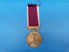 A Long Sevice Medal (Canada) to Cpl S W MacDonald RCASC