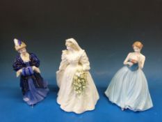 Three limited edition Coalport figurines - 